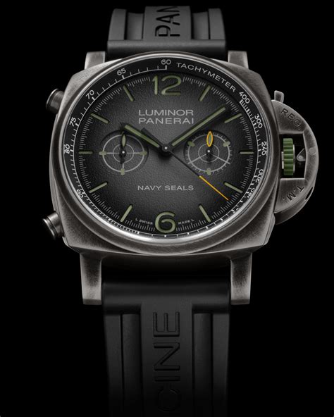 panerai watch green dial|panerai navy seal watch.